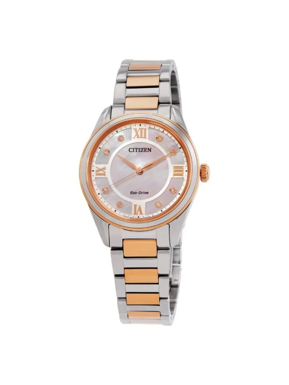 NWT Citizen Arezzo Eco-Drive White Dial Ladies Watch